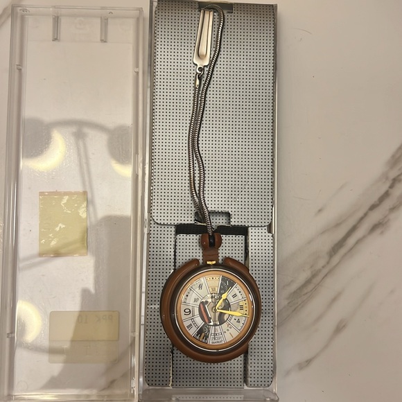 Vintage NOS Swatch Originals POP POCKET Watch Pocket RARE FIND - Picture 3 of 7